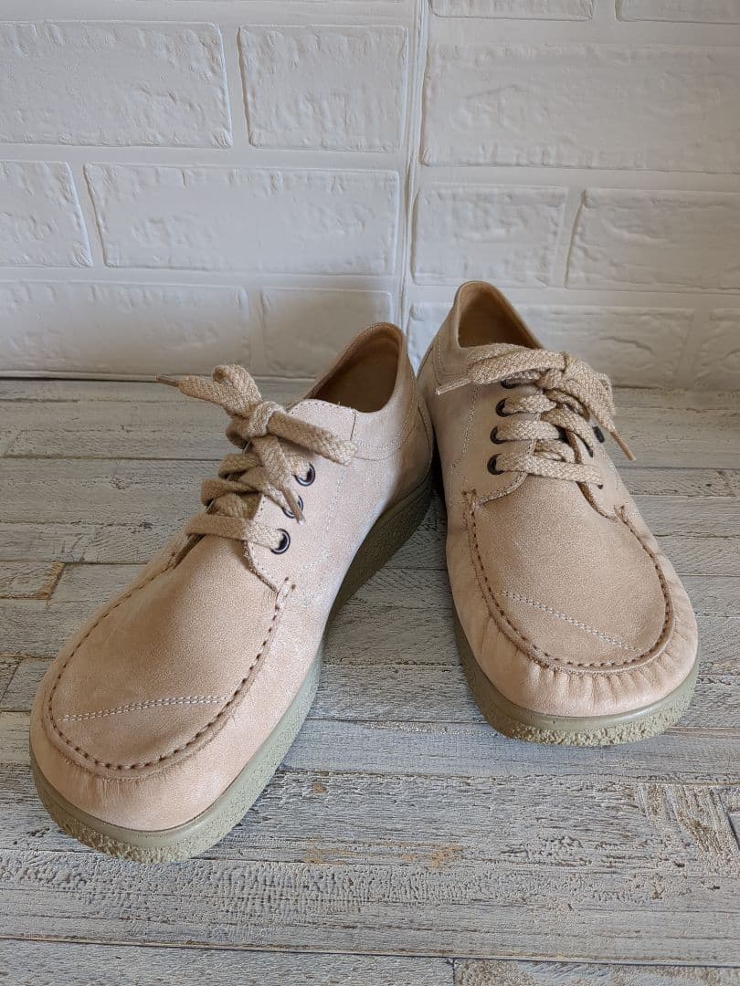 ★未使用級★jacoform コンフォートシューズ レザー ベージュ 24.5
