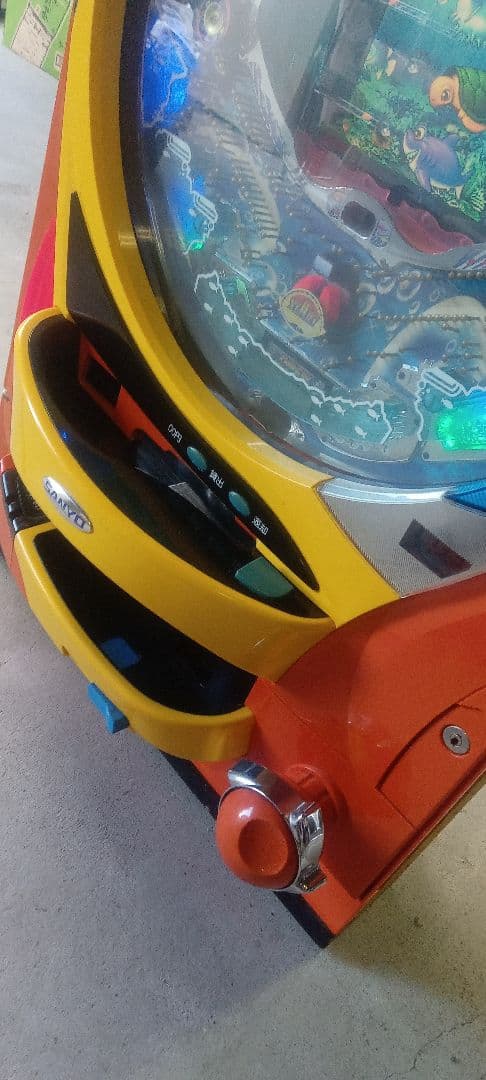 送料込　パチンコ　実機　CR新海物語　M8Z 1/350 玉循環　家庭用電源