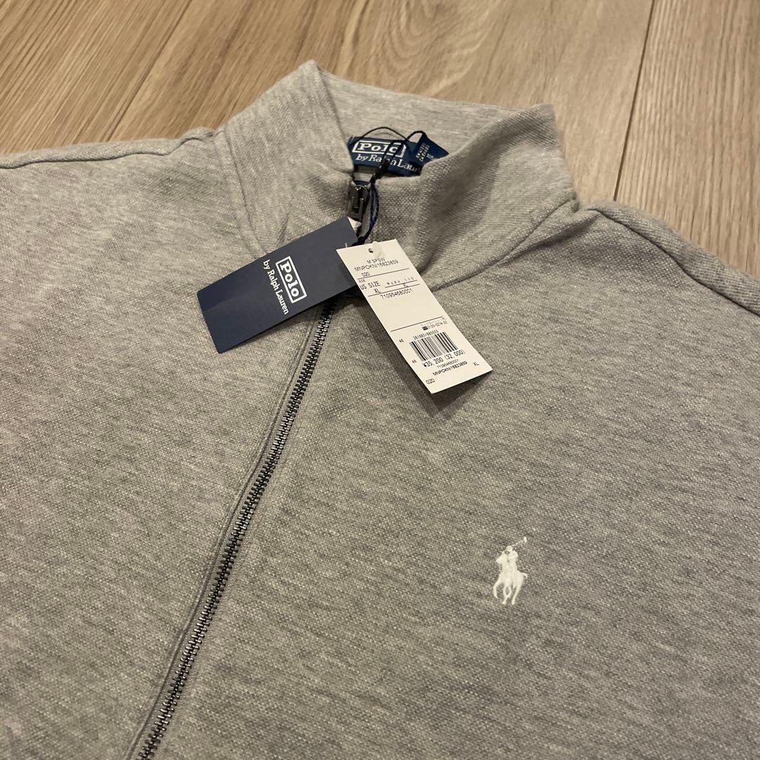 【新品未使用】ラルフローレン　ロンハーマン別注　ニットトラックジャケット　グレー