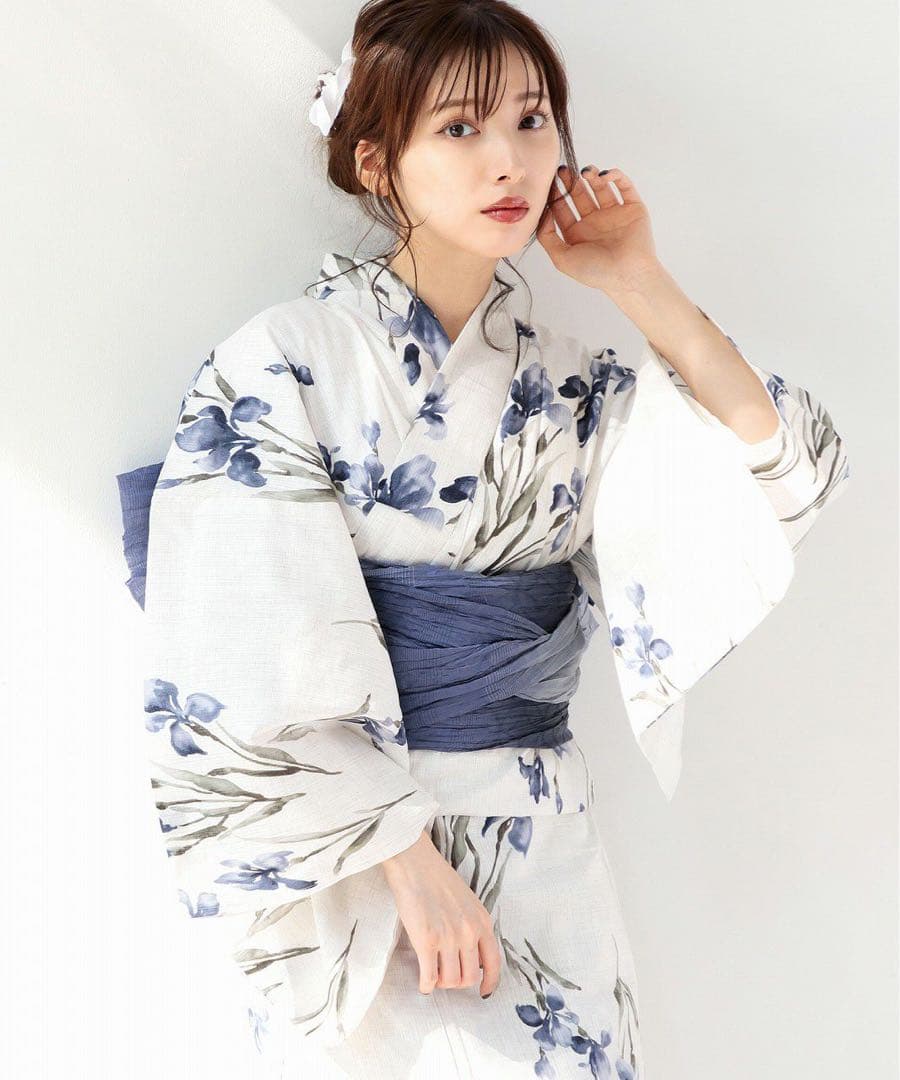 Dita 京の水墨画水仙 浴衣