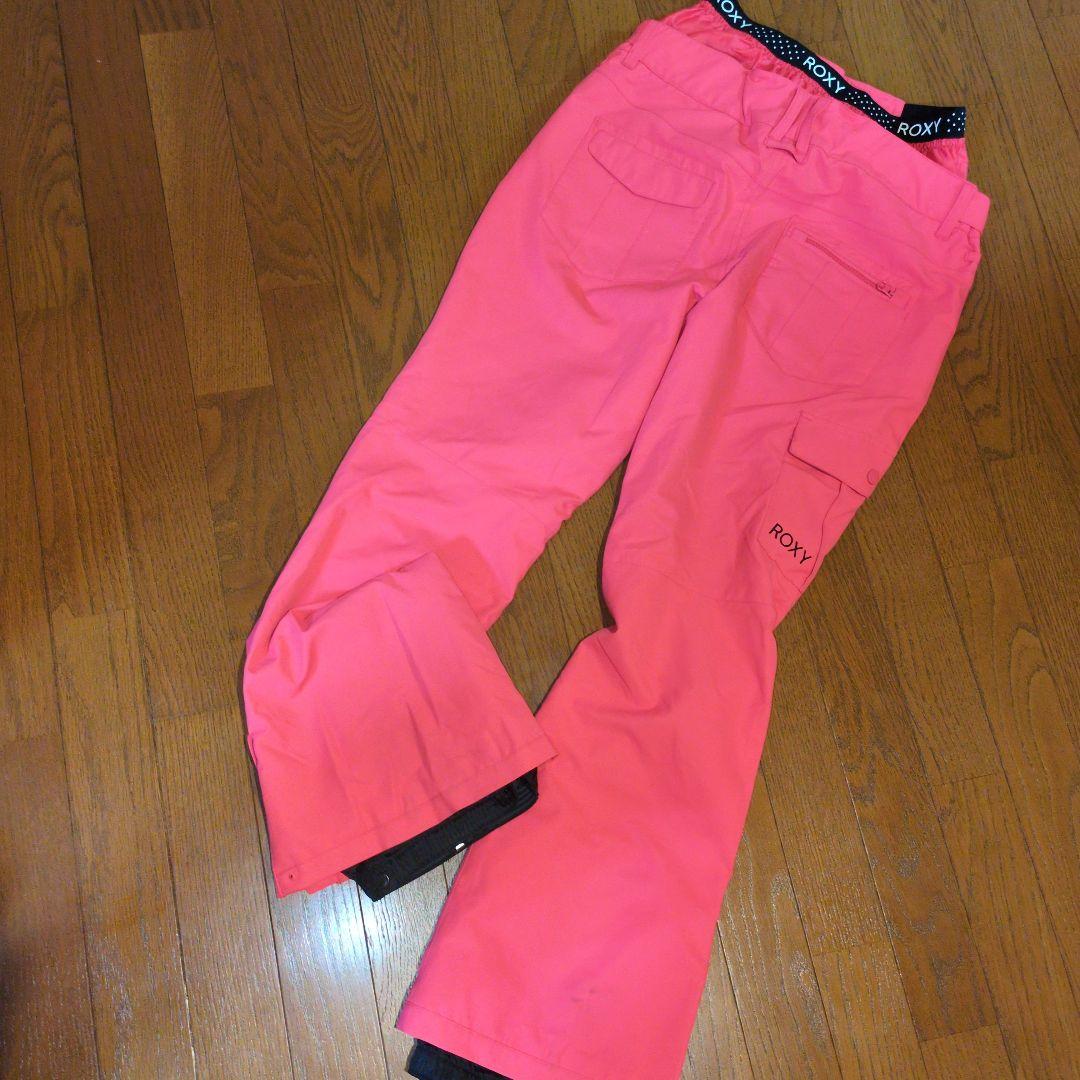 ROXY　スノボウェア　上下セット　Ｍ　総柄　ジオメトリック　ピンク