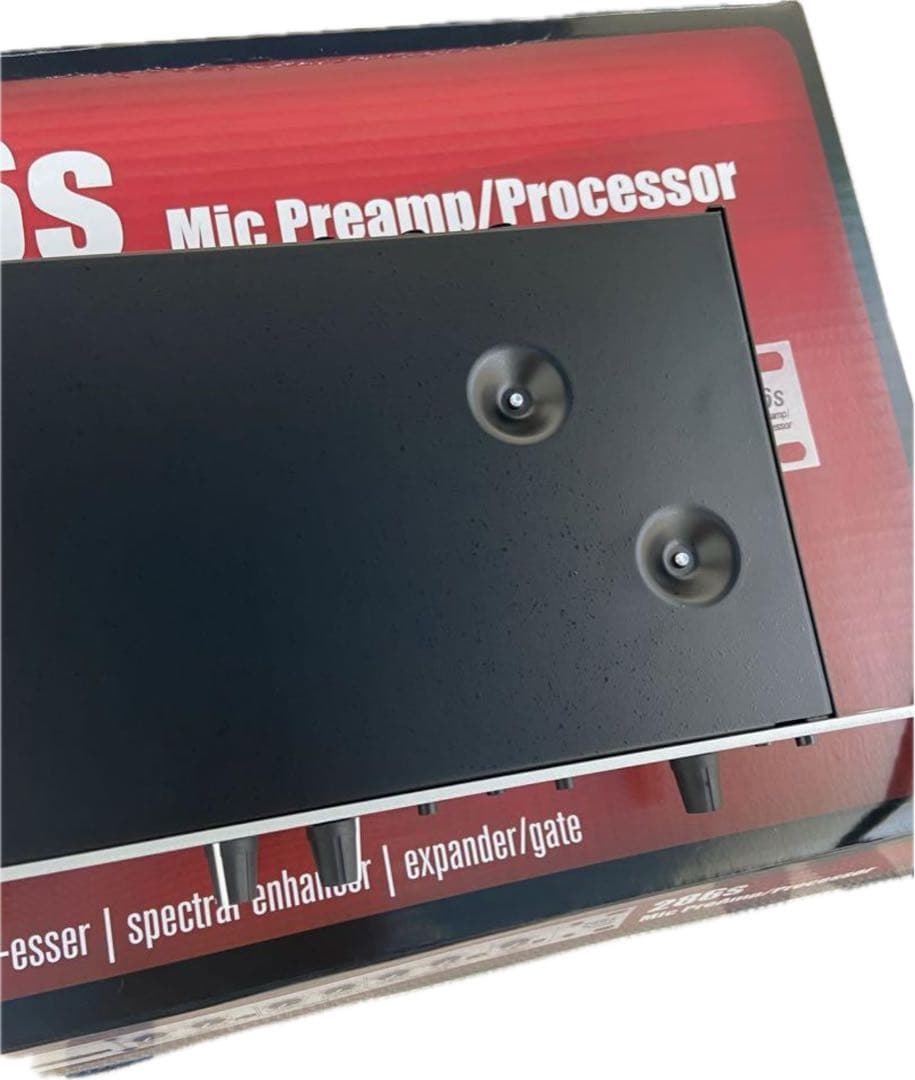 dbx 286s マイクプリアンプ コンプレッサー エンハンサー　ディエッサー