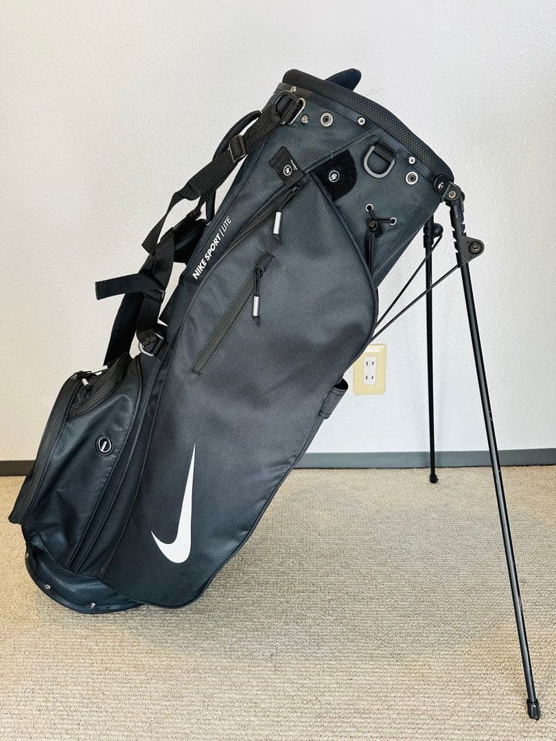 美品　ナイキ NIKE スポーツライト スタンドゴルフバッグ フードカバーセット