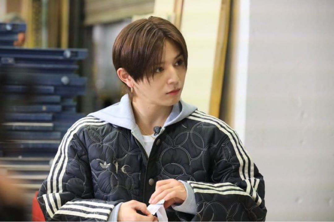 む*ち様 山田涼介着用新品L Adidas Thug Club TC JKT K