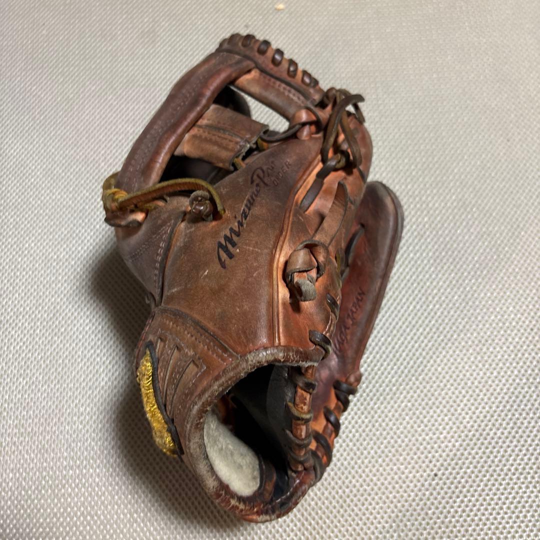 ミズノプロ　硬式グローブ ブラウンレザー