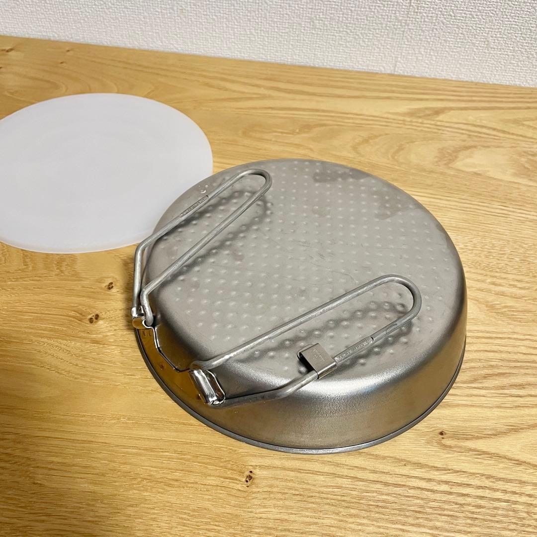 超希少 スノーピーク チタンミドルクッカートレック1800フライパン