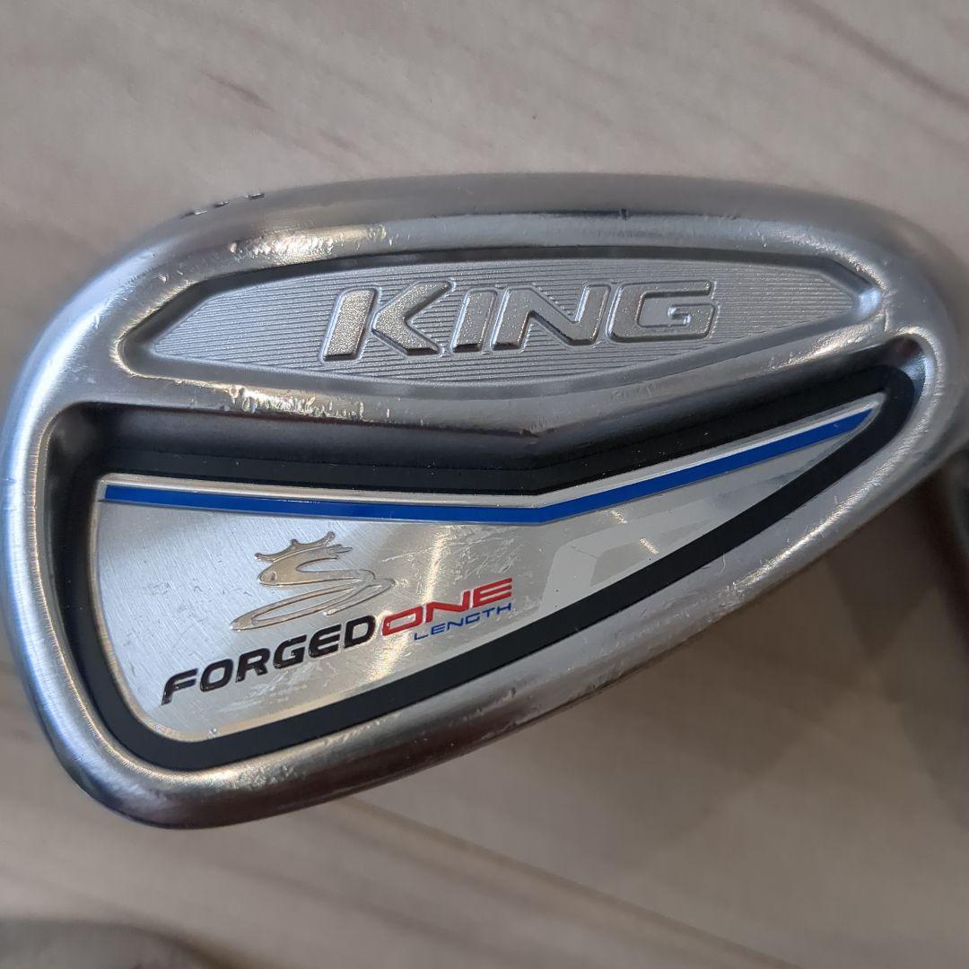 コブラKING FORGED ONE ワンレングスアイアン6本セット