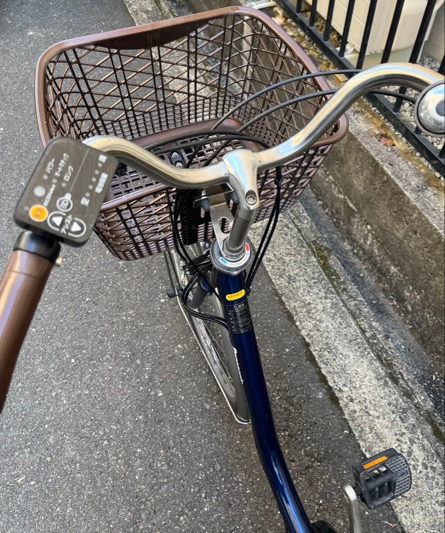 北*条様 Panasonic ビビ　電動自転車　発送不可　大阪から
