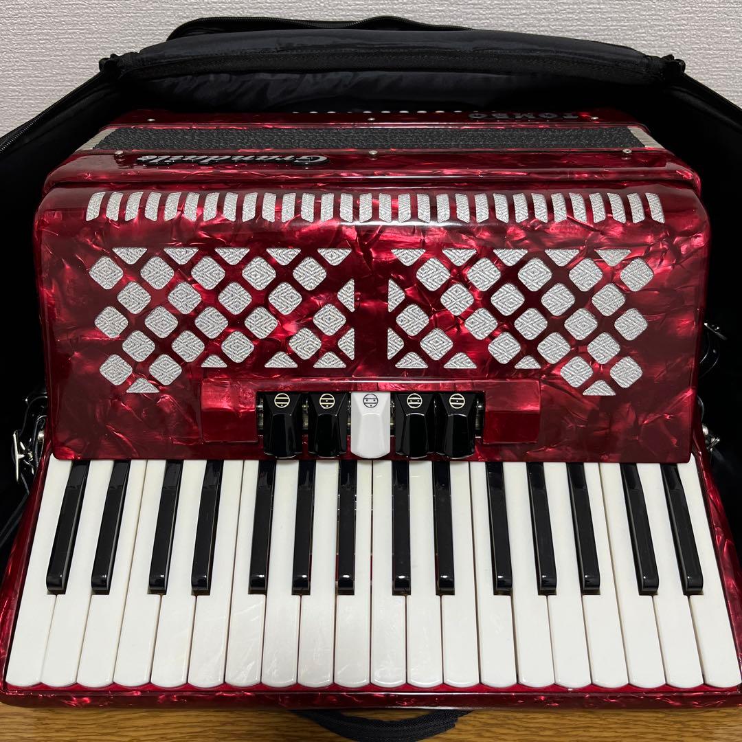 トンボ Grandaile GT-60B アコーディオン ケース付き