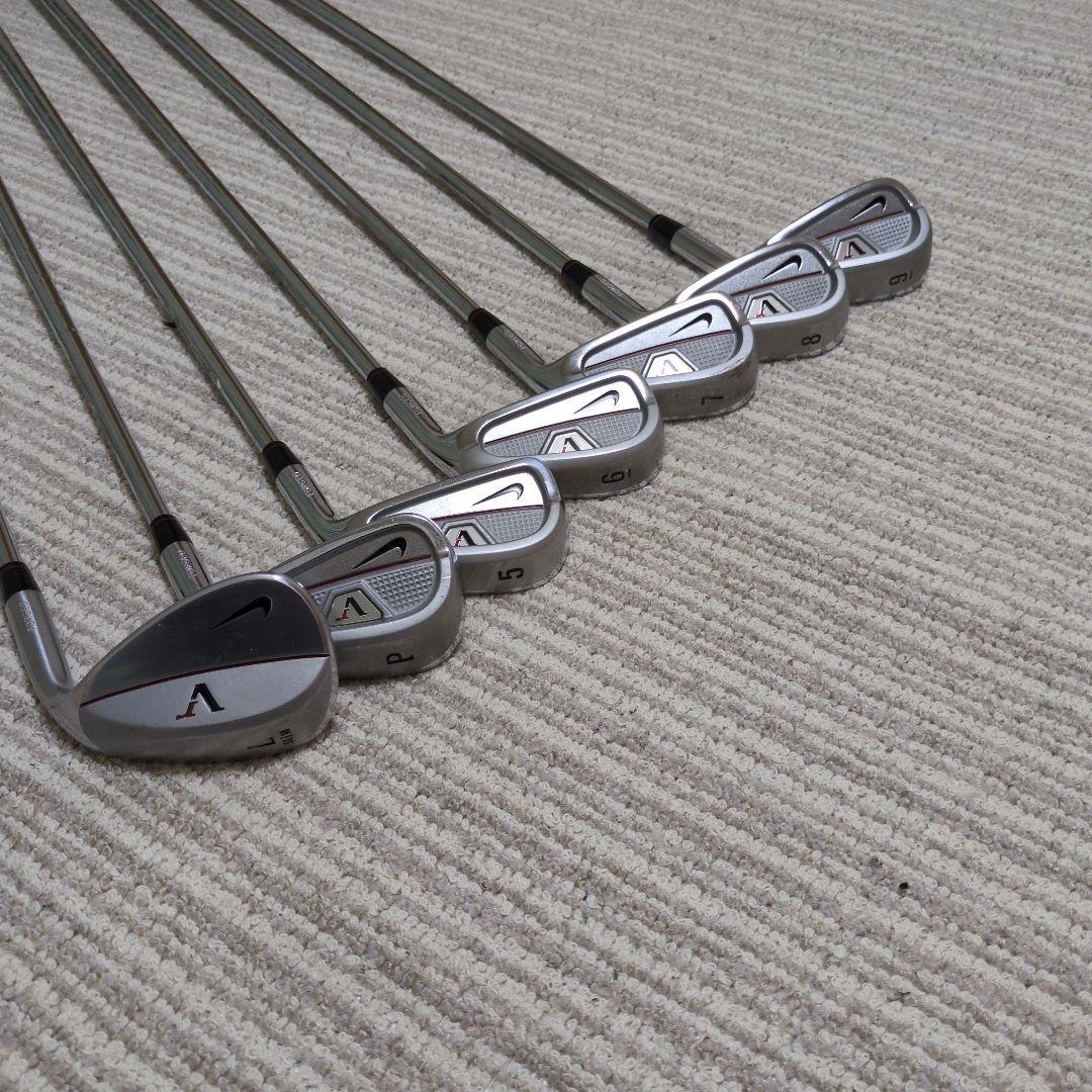 NIKEGOLF キャディバッグ ホワイト/ブラック　ナイキゴルフクラブセット