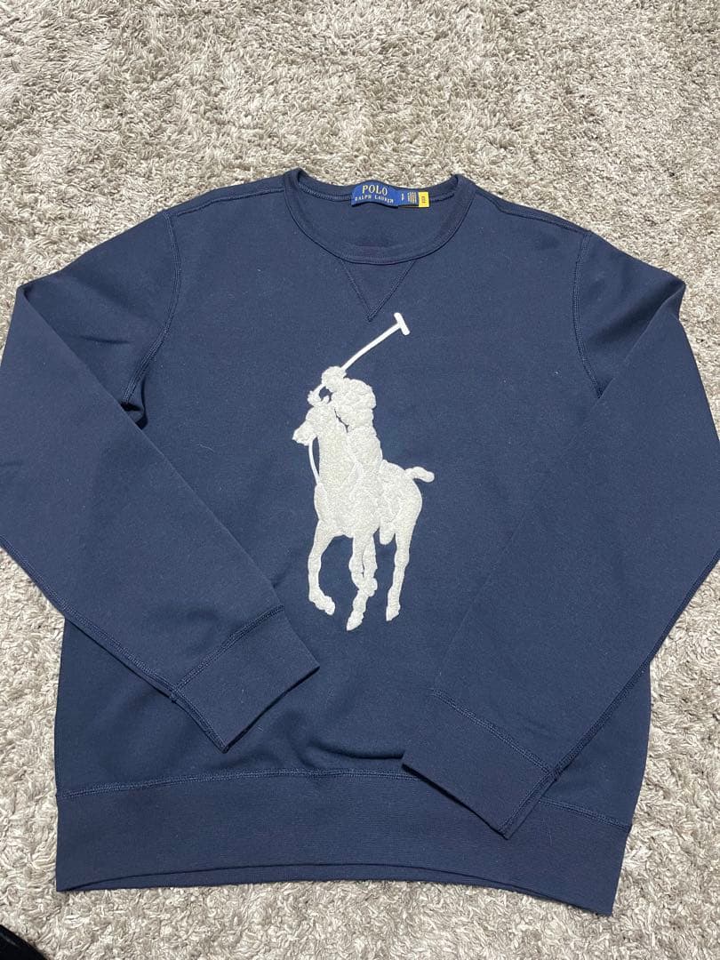 【未使用】Polo Ralph Lauren ネイビー トレーナー