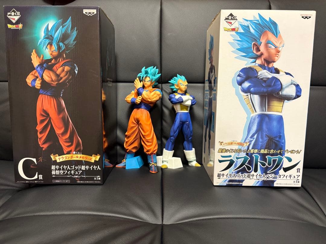 一番くじ ドラゴンボール メモリーズ C賞 孫悟空 ラストワン ベジータ 開封品