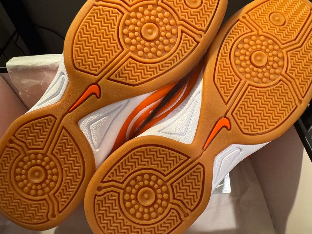 【新品未使用】NIKE T90 SP オレンジ×ホワイト 25cm