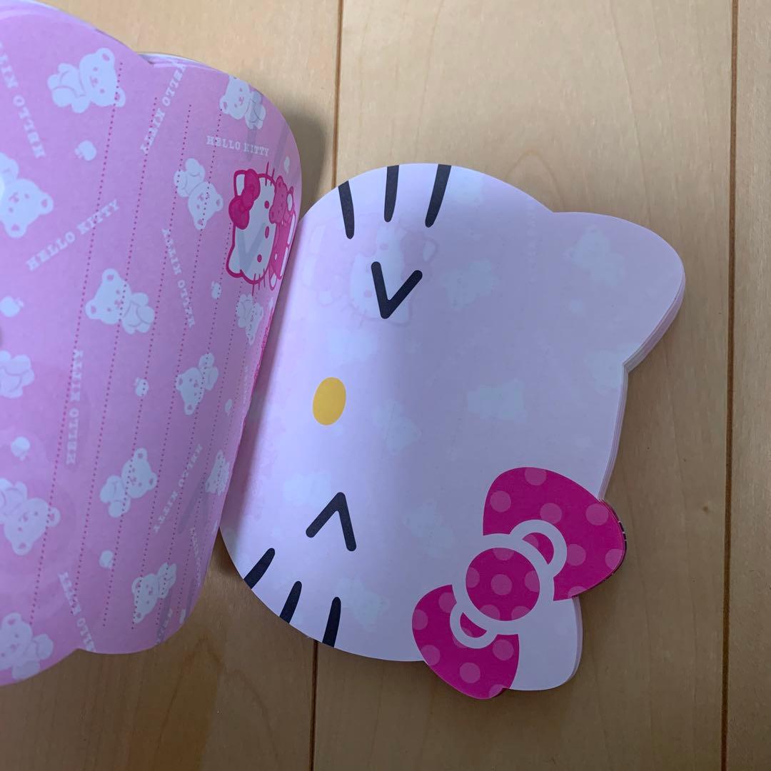 メモ帳　ハローキティ　サンリオ　平成レトロ　ダイカット　匿名配送