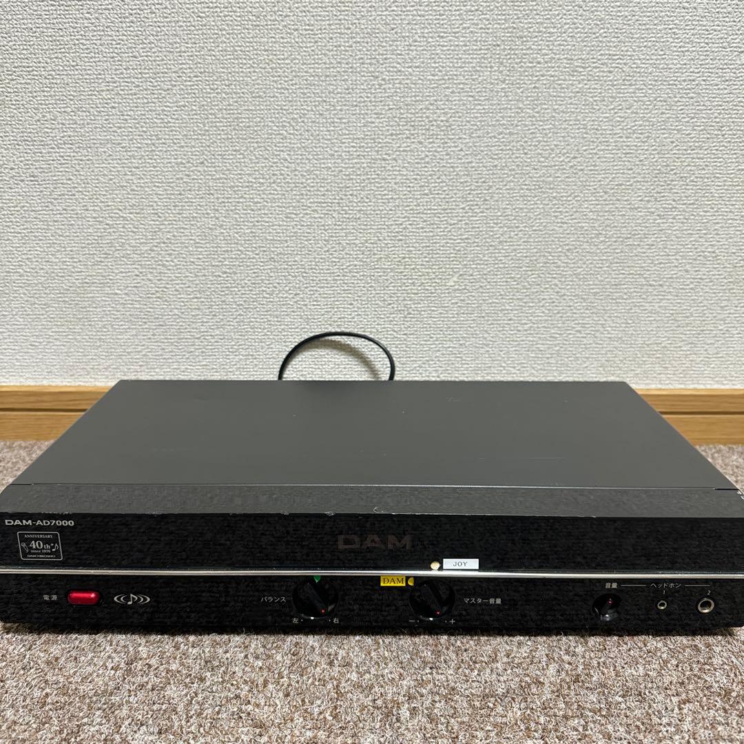 カラオケDAM ステレオデジタルハイパワーア DAM-AD7000 40周年