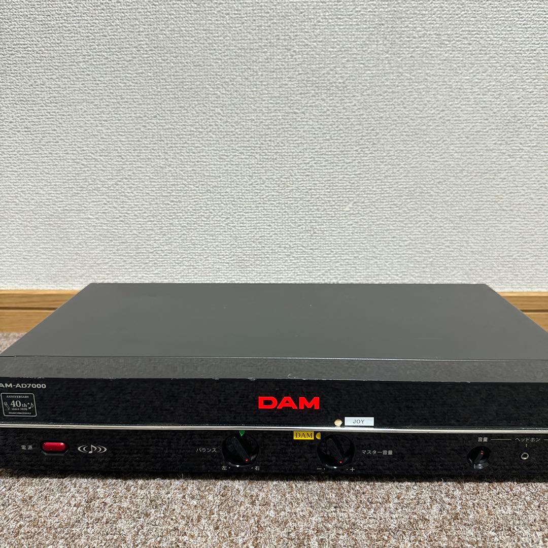 カラオケDAM ステレオデジタルハイパワーア DAM-AD7000 40周年