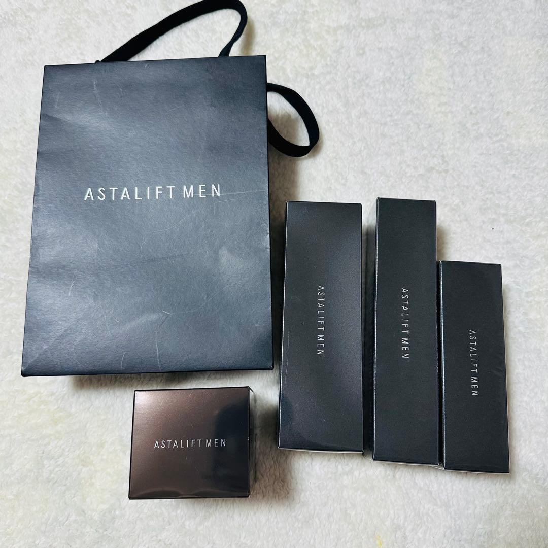 【ASTALIFT MEN】 洗顔 化粧水 乳液 先行美容液 セット 新品未使用