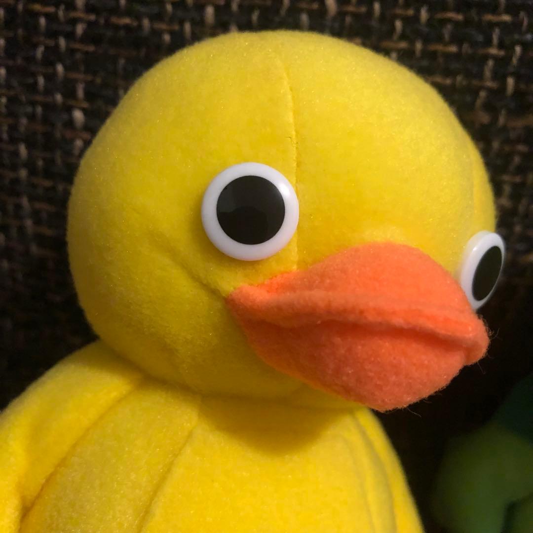 セット　ガーコとケロタン　ぬいぐるみ　レトロ　アヒル　カエル