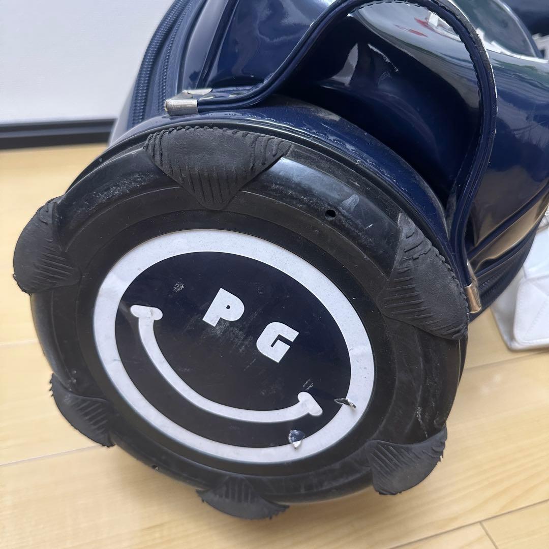 ブルーラケット　PEARLY GATES ゴルフバッグ ネイビー