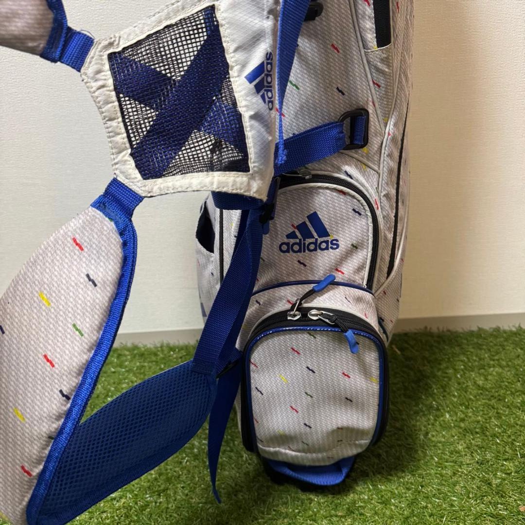 adidas アディダス スタンド式 キャディバッグ ゴルフバッグ 9型