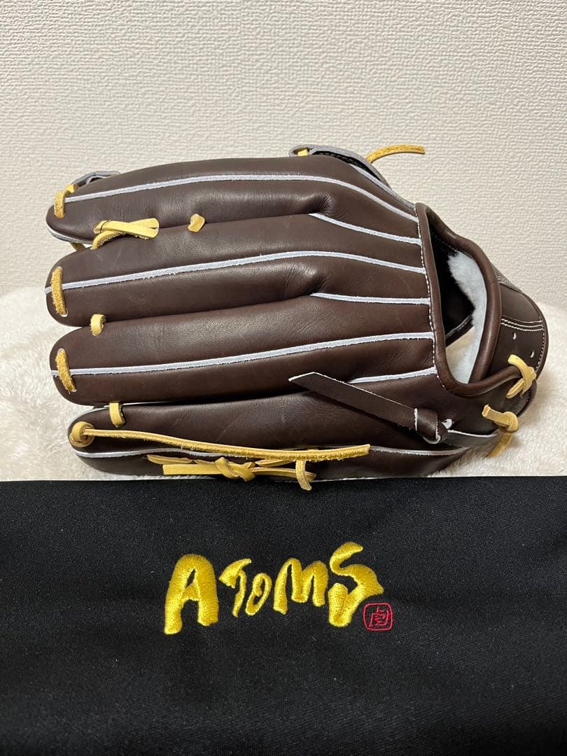 アトムズ　ATOMS　硬式　外野手用　グローブ