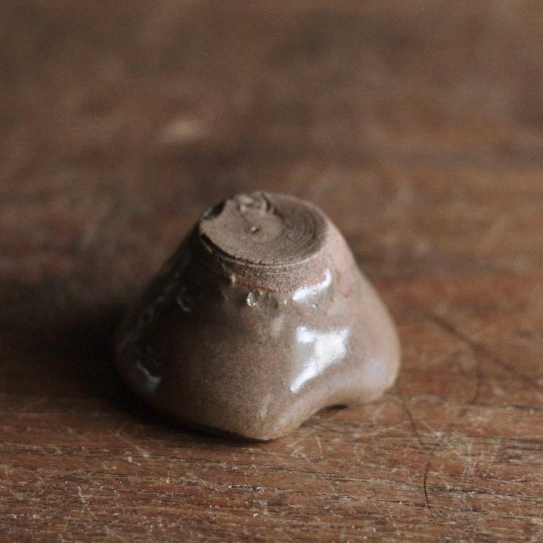 京唐津 ぐい呑み 盃 幕末〜明治 絵唐津 古美術 古道具 アンティーク