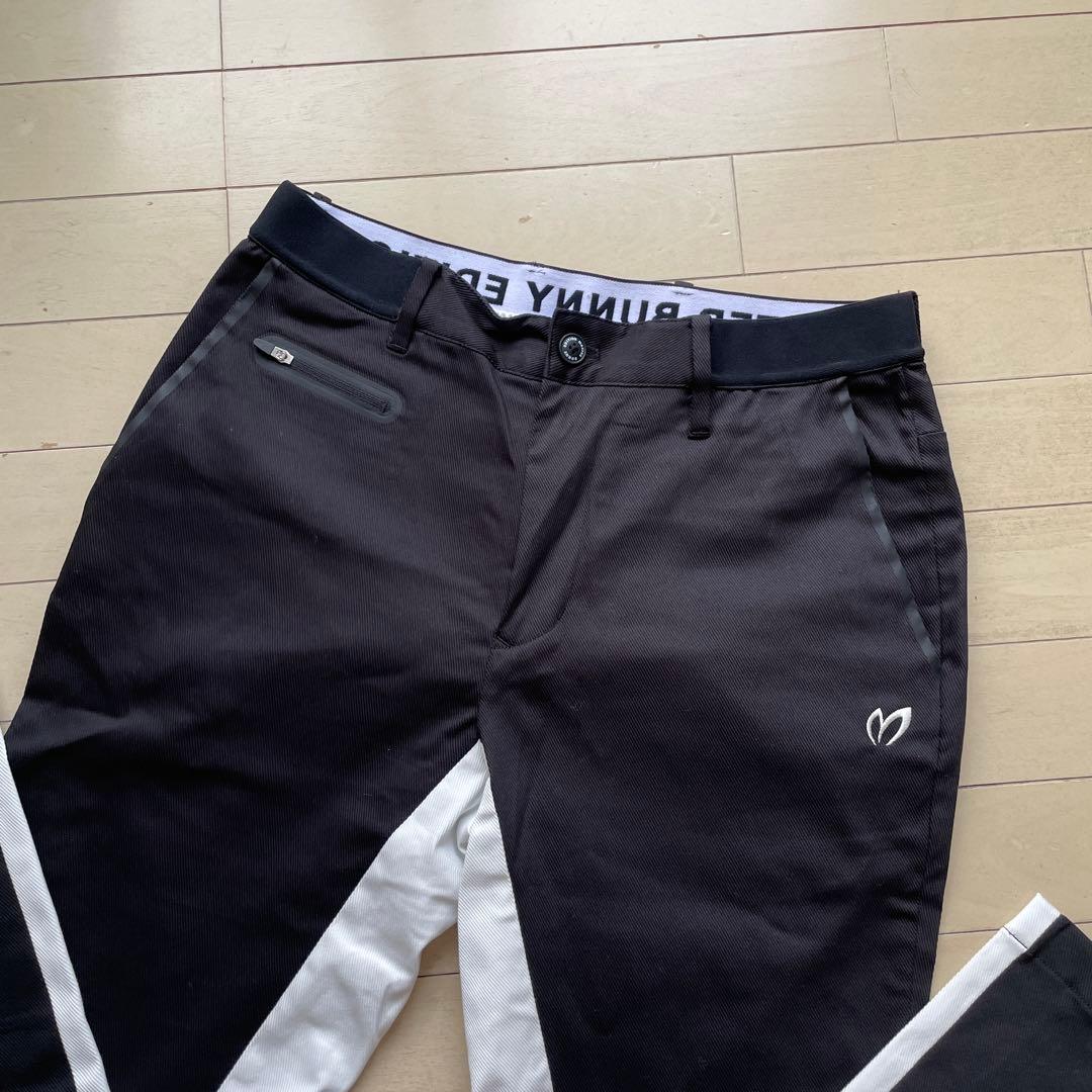 ⭐️超美品 パーリーゲイツ マスターバニー 切り替えパンツ サイズ:4