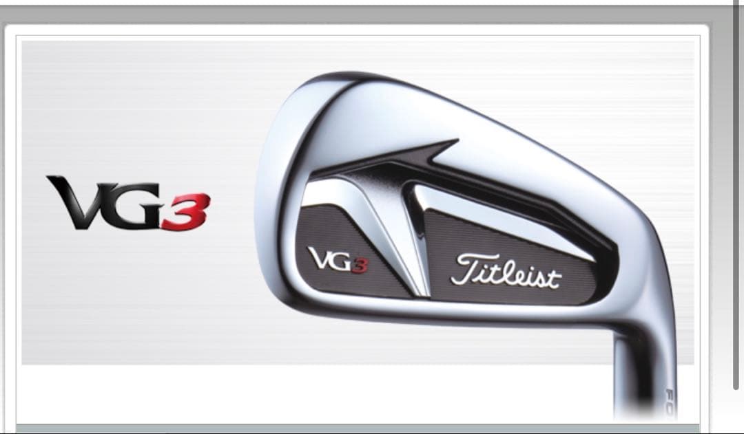 Titleist VG3 アイアン6本セット 5I〜Pダイナミックゴールド200