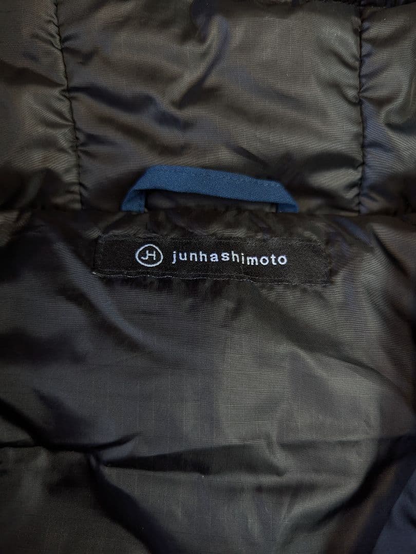 美品 junhashimoto モッズコート ダウン ネイビー メンズ