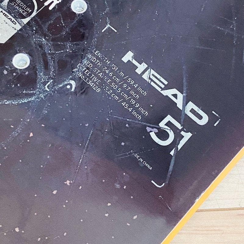 ヘッド HEAD コースエックス COURSE X スノーボード 151cm 板