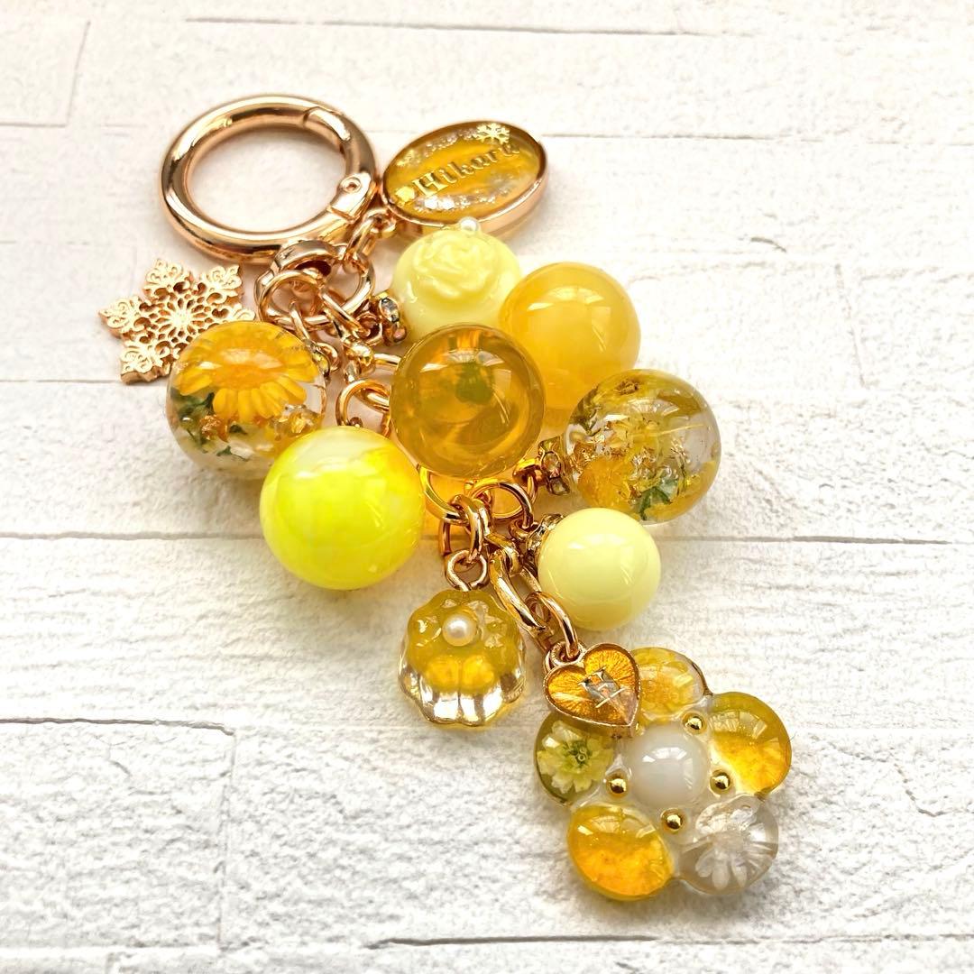 なおページ　Man名入れレジンキーホルダー、チャーム9点