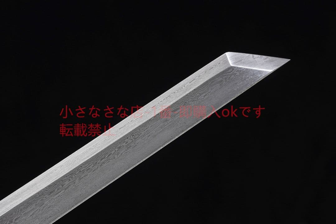 唐横刀百錬文紋鋼 古兵器 武具 刀装具 日本刀 模造刀 居合刀