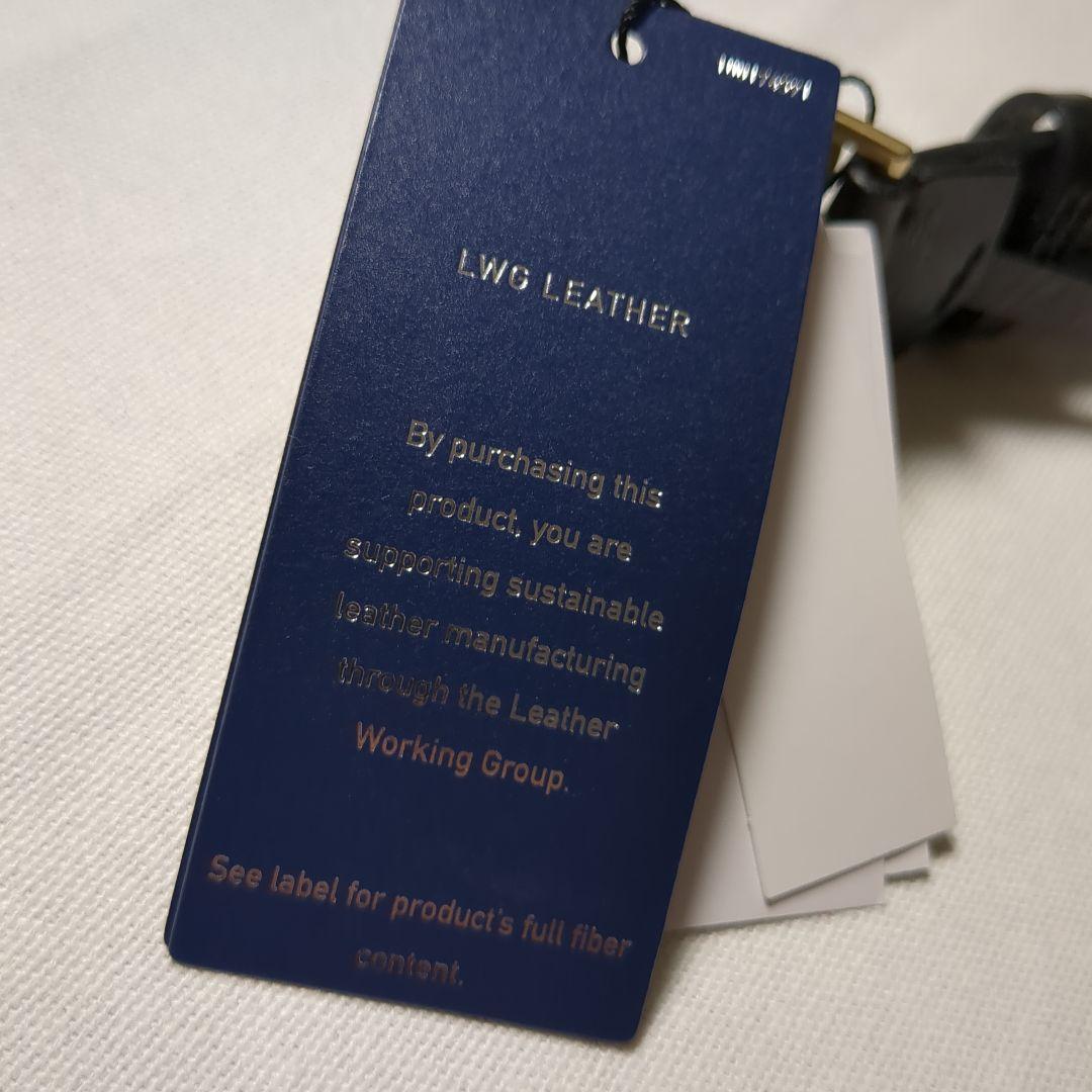 新品 POLO RALPH LAUREN オーバルバックル カーフスキン ベルト