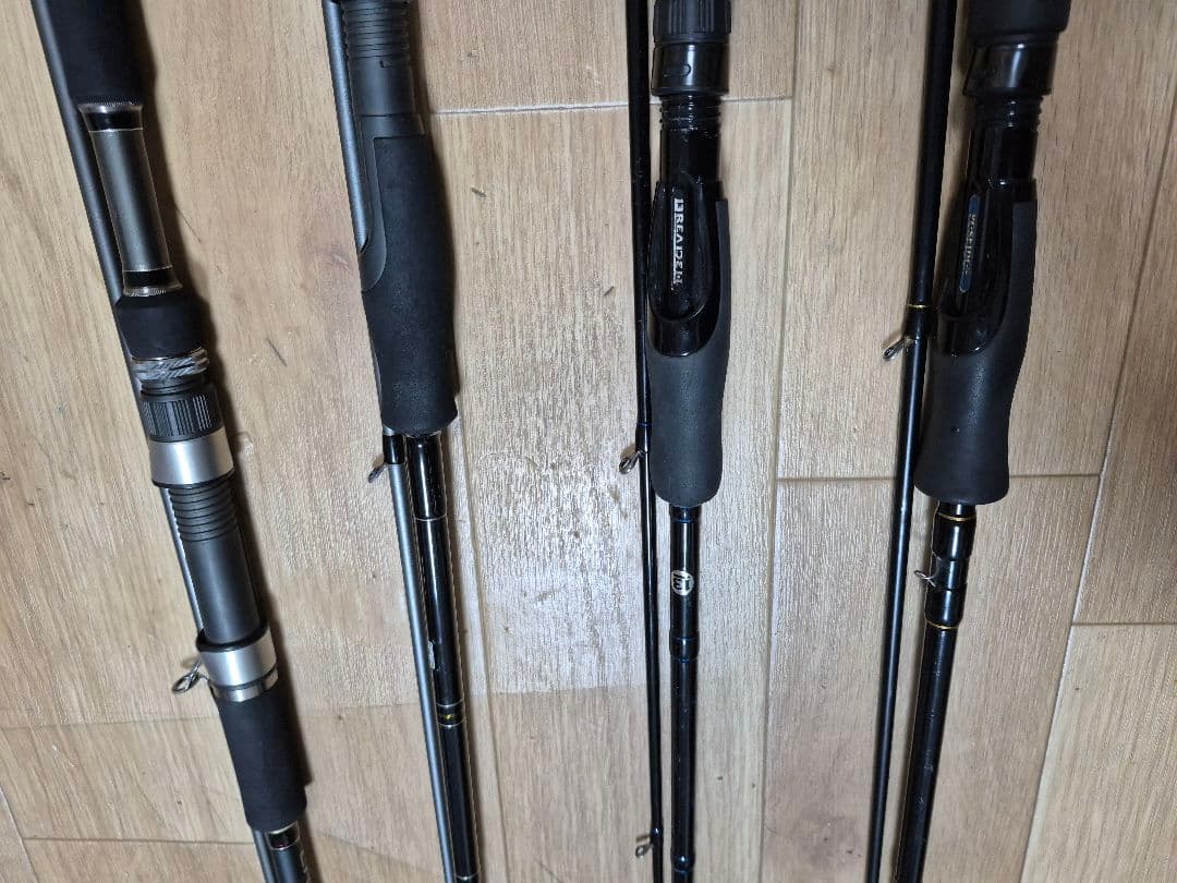 直接引取り可 エギング シーバスロッド4本セット エバーグリーン ブリーデン