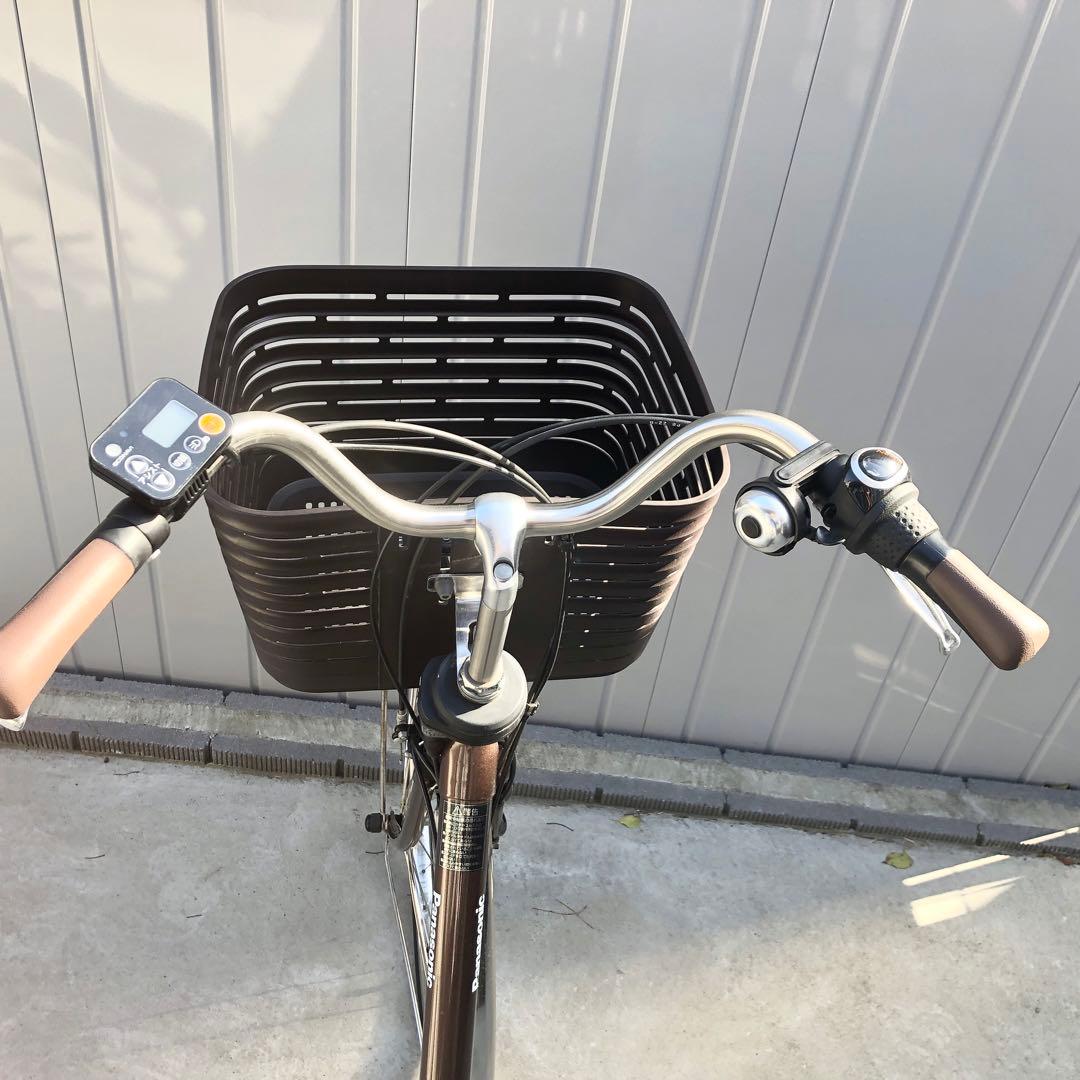 Panasonic パナソニック 電動アシスト自転車 ビビDX ブラウン