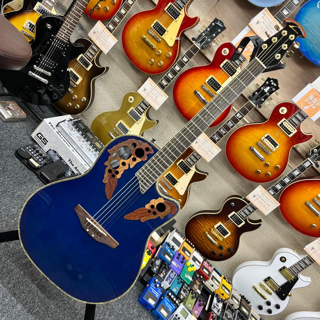 【11689】Ovation CC48 エレアコオベーションブルー