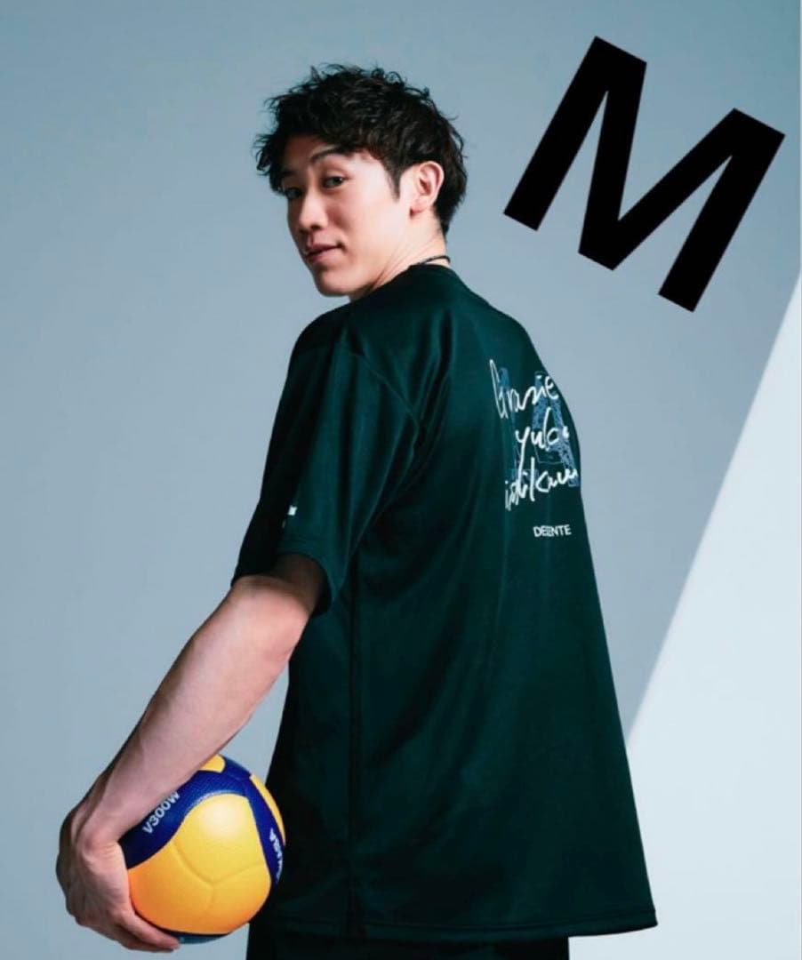 [限定]石川祐希　DESCENTE ブラック M シャツ