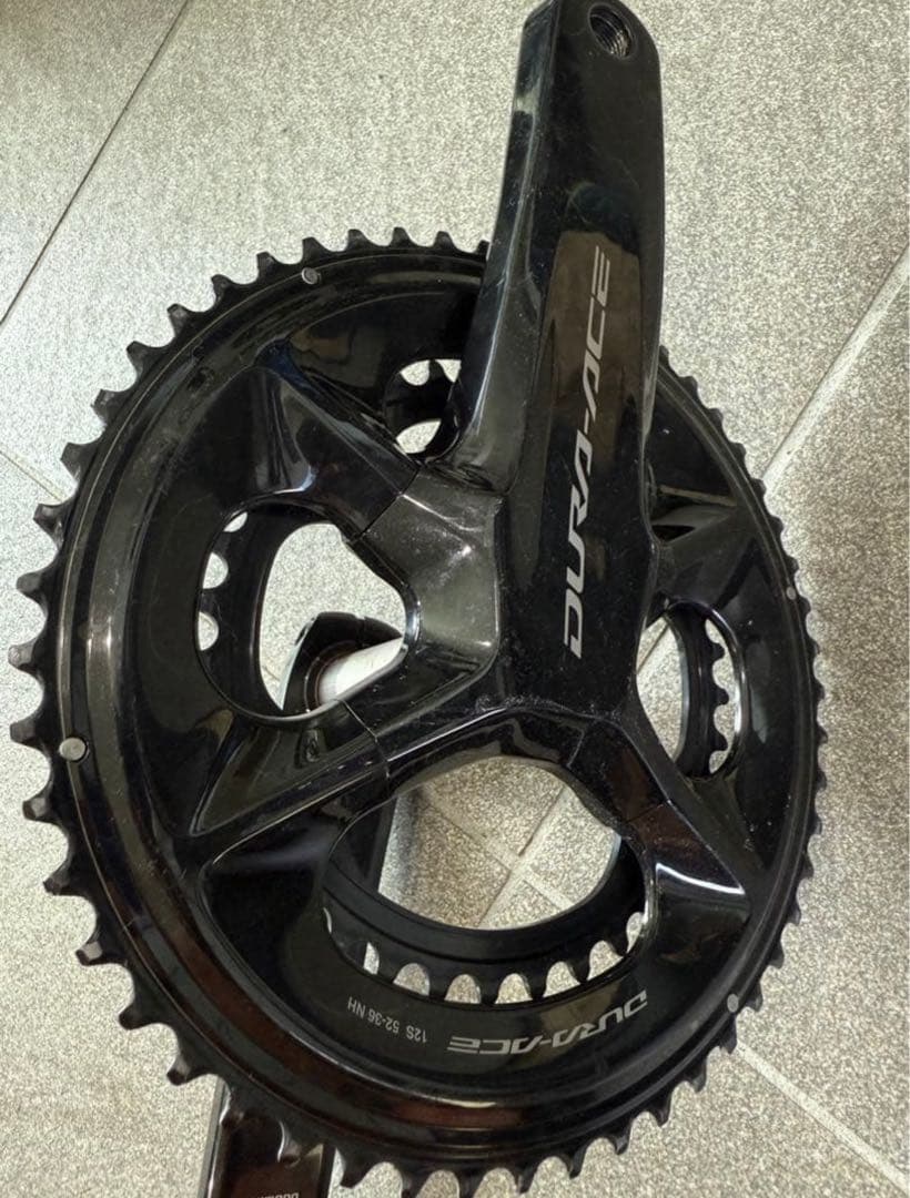 デュラエース　DURA-ACE クランク　セット 52-36t 165mm