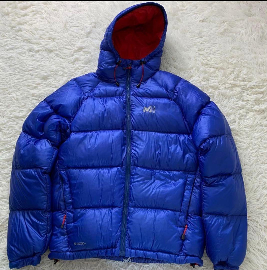 美品■MILLET ダウンジャケット アルパイン　ブルー L