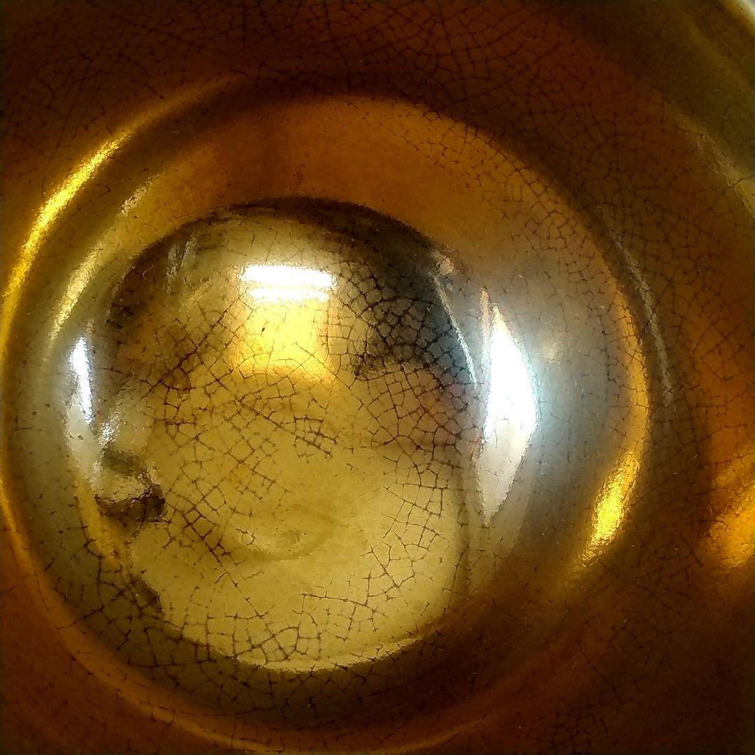 幸泉窯 金彩 孔雀 抹茶茶碗 1客 抹茶碗 茶道具