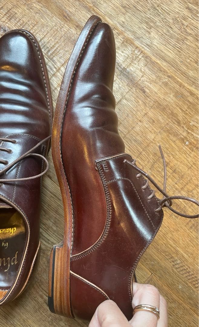 plus by chausser ショセ ホーウィン コードバン 革靴 24cm