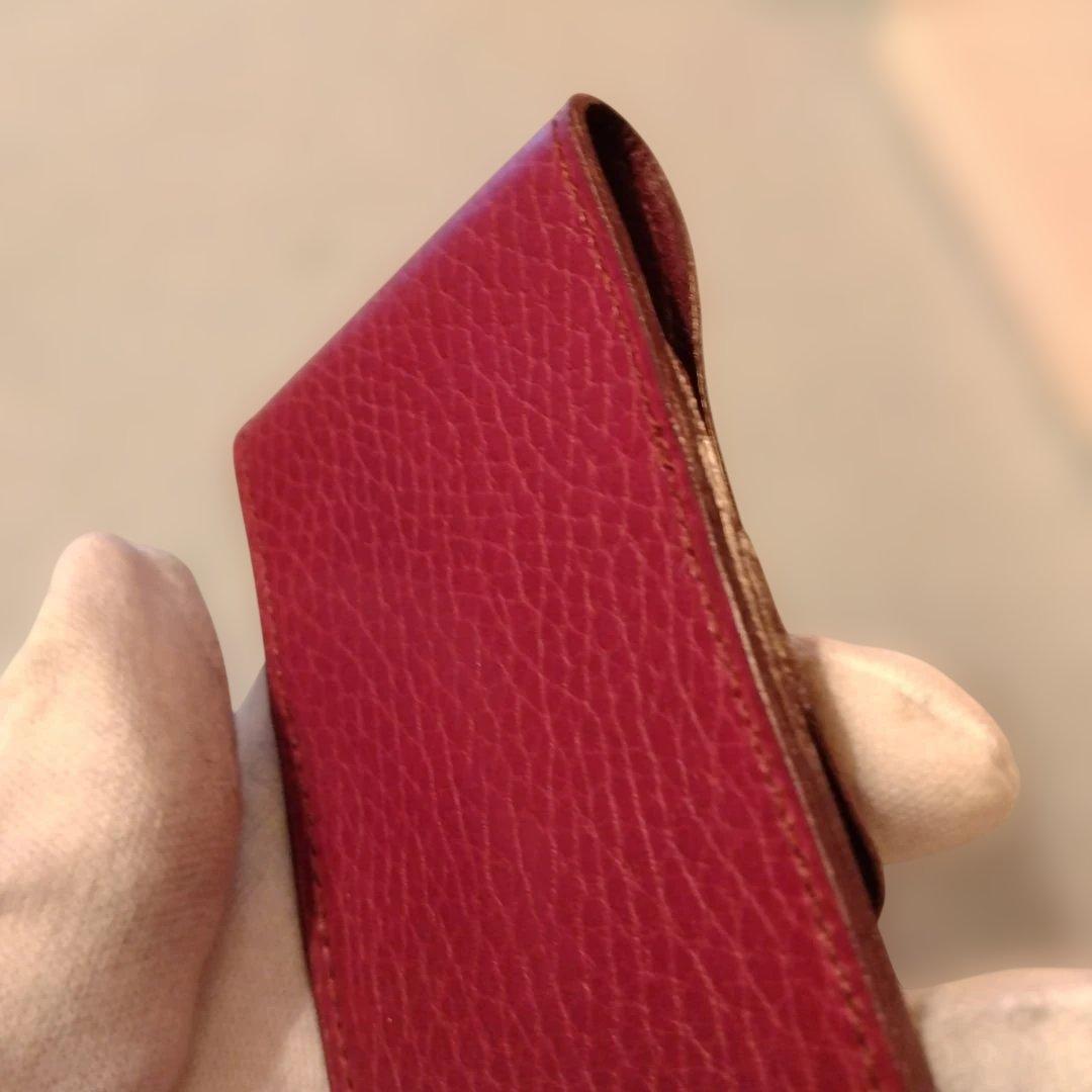 お値下げ　カルティエ　本革ペンケース　箱付き