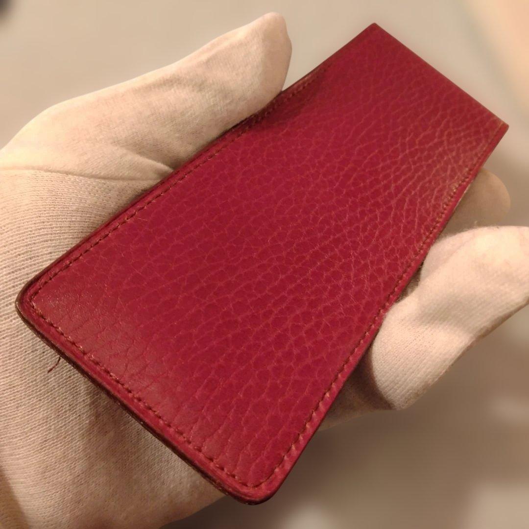 お値下げ　カルティエ　本革ペンケース　箱付き