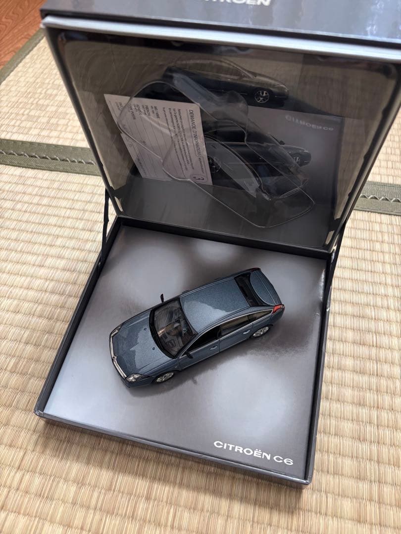 シトロエン　CITROËN C6 ミニカー グレー