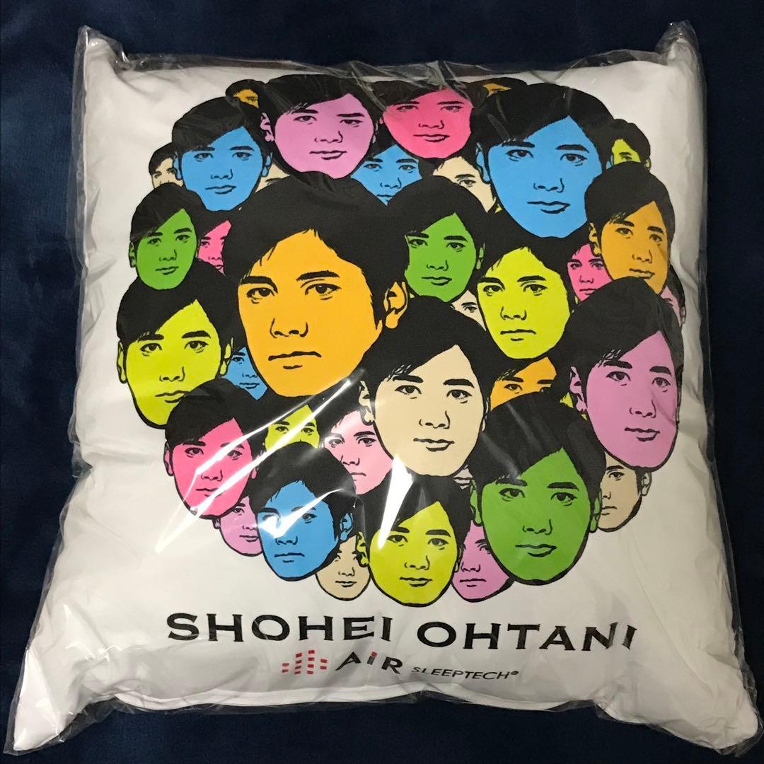 【新品未使用】限定 非売品 大谷翔平 クッション バスタオル 西川