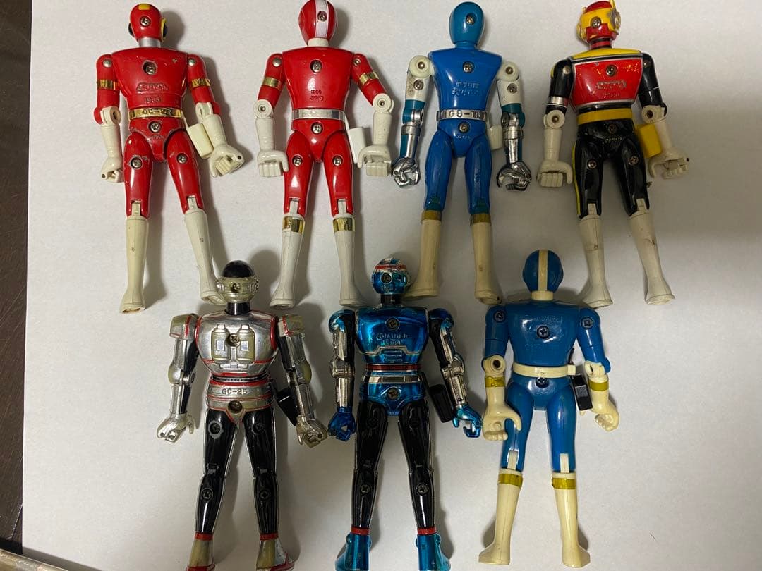 昭和の超合金フィギュア7体セット