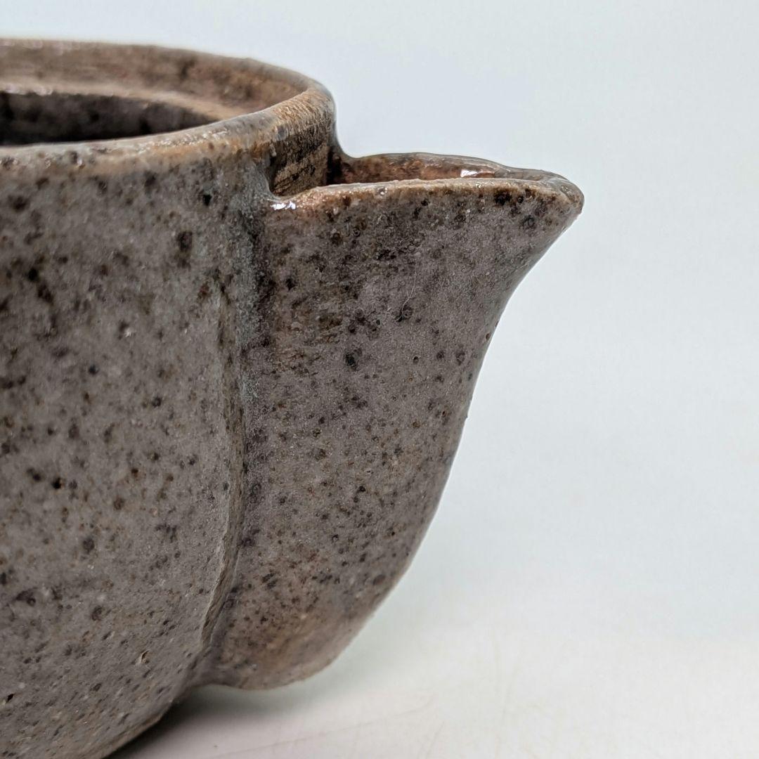 虫明焼 宝瓶 用心箱合布 煎茶道具 煎茶器 泡瓶 お茶 食器 在銘 急須 骨董品