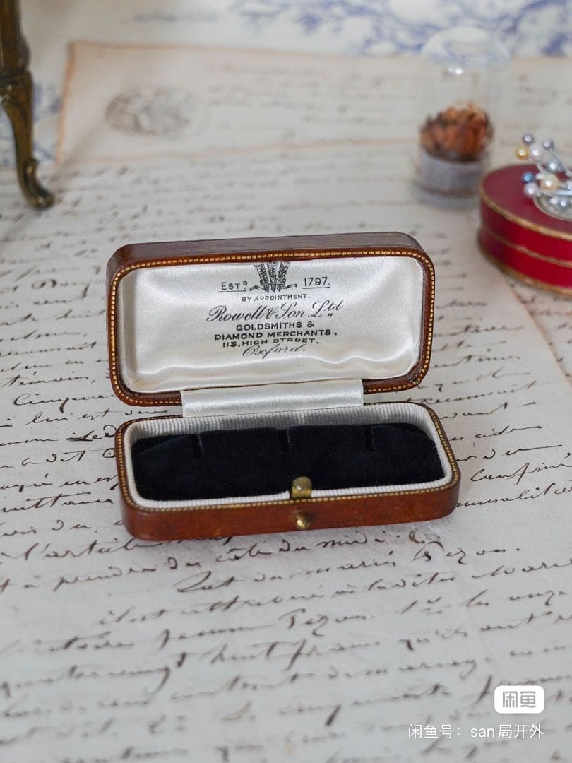 Rowell & Son Ltd. ジュエリーケース　アンティーク