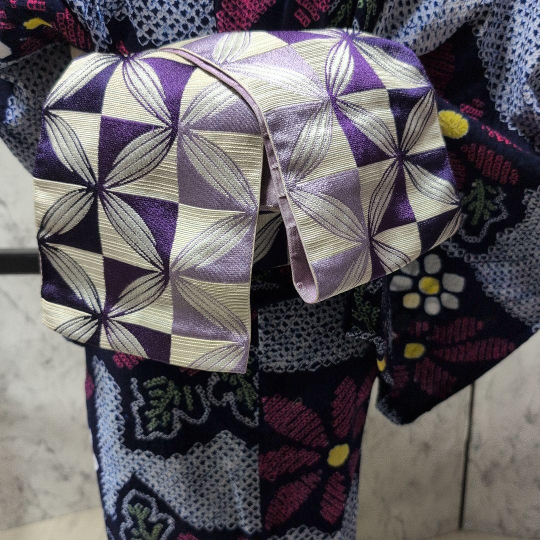 kappo様ご購入高級有松絞り　大人チャーミングな浴衣　美品