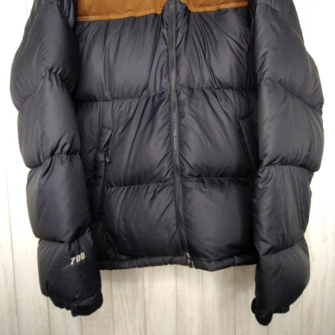 《激レア》ノースフェイス☆ヌプシダウンジャケットL刺繍ブラックD51168